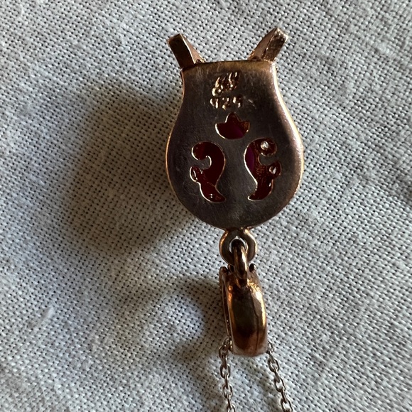 Tulip Ruby Necklace - Picture 3 of 4